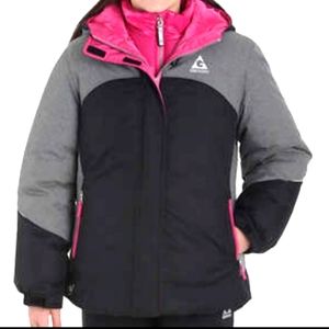 Ski Jacket 3-in-1 Systems Girls' M 10-12